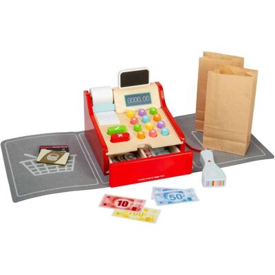 Bigjigs, Kaufladen Zubehör, Holzkasse Bigjigs, Kaufladen Zubehör, Holzkasse