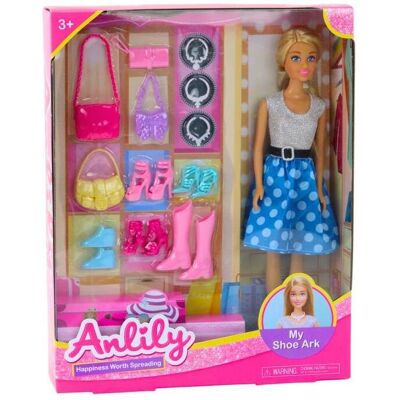 Lean Toys Leantoys Anlily Puppenset Kleidung Zubehör Extras Lean Toys Leantoys Anlily Puppenset Kleidung Zubehör Extras
