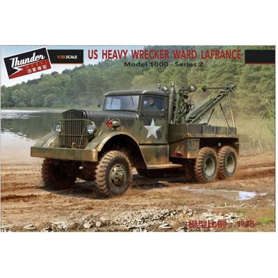 Thunder Model 1:35 35010 M1 Ward LaFrance - Zwaar Militair Bergingsvoertuig Thunder Model 1:35 35010 M1 Ward LaFrance - Zwaar Militair Bergingsvoertuig