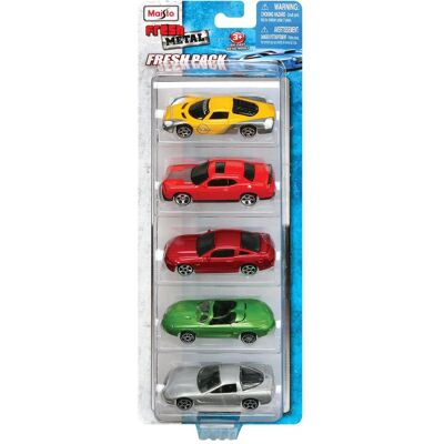 Maisto Toys - Fresh Metal 5-er Set Modellautos (assortiert - 1 Pack) Maisto Toys - Fresh Metal 5-er Set Modellautos (assortiert - 1 Pack)