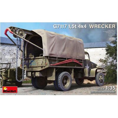 Mini art 1:35 G7117 1,5to. 4x4 Abschleppwagen Mini art 1:35 G7117 1,5to. 4x4 Abschleppwagen