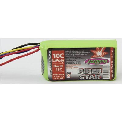 Jamara Akku Piper Super Cub EPP 11,1V 1000mAh 11Wh (1000 mAh, 11.10 V) Jamara Akku Piper Super Cub EPP 11,1V 1000mAh 11Wh (1000 mAh, 11.10 V)