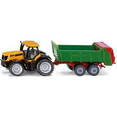 Siku JCB mit Strautmann Universalstreuer Siku JCB mit Strautmann Universalstreuer