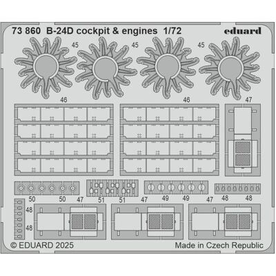 Eduard B-24D part I for Airfix Eduard B-24D part I for Airfix