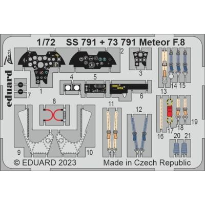 Eduard Meteor F.8 1/72 for AIRFIX Eduard Meteor F.8 1/72 for AIRFIX