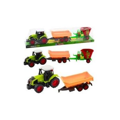 Lean Toys Lean Bauernhof Traktor Anhänger Kipper Truck Set Lean Toys Lean Bauernhof Traktor Anhänger Kipper Truck Set