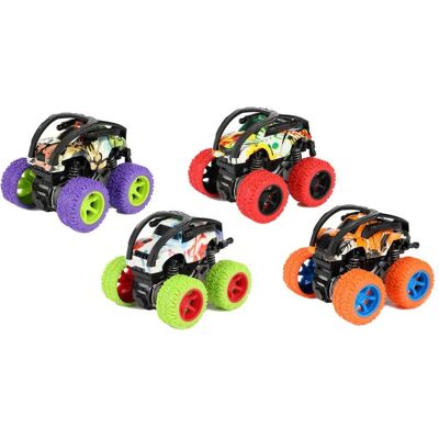 Toi-Toys Cars und Lastwagen Reibungs-Monstertruck zum Umkippen Toi-Toys Cars und Lastwagen Reibungs-Monstertruck zum Umkippen