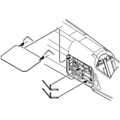 CMK TSR-2 Electronic Bay für Airfix Bausatz CMK TSR-2 Electronic Bay für Airfix Bausatz
