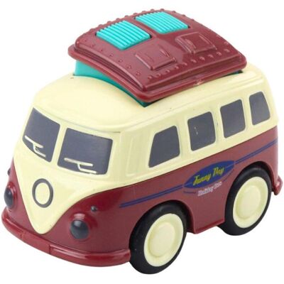 Lean Toys Touristencamper mit Antrieb und beweglichem Gepäck Metal Mix Lean Toys Touristencamper mit Antrieb und beweglichem Gepäck Metal Mix