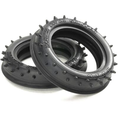 Tamiya 2WD Rib-Spike Front Tires (2x) Tamiya 2WD Rib-Spike Front Tires (2x)