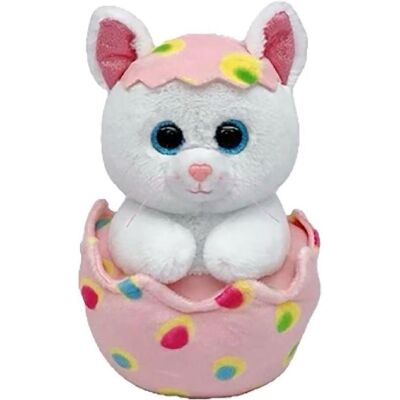 Ty Plüschfigur Katze in Ei Giggles rosa (15 cm) Ty Plüschfigur Katze in Ei Giggles rosa (15 cm)