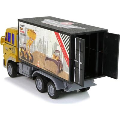 Leantoys Fernbedienung Bau-LKW - 1:24 Gelb Leantoys Fernbedienung Bau-LKW - 1:24 Gelb