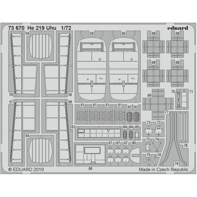 Eduard Modell 73670 - Maßstab 1:72 Miniaturflugzeug Eduard Modell 73670 - Maßstab 1:72 Miniaturflugzeug