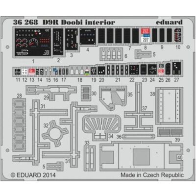 Eduard D9R Doobi interior for Meng Eduard D9R Doobi interior for Meng