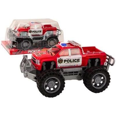 Lean Toys Polizeiauto Pickup rot Lean Toys Polizeiauto Pickup rot