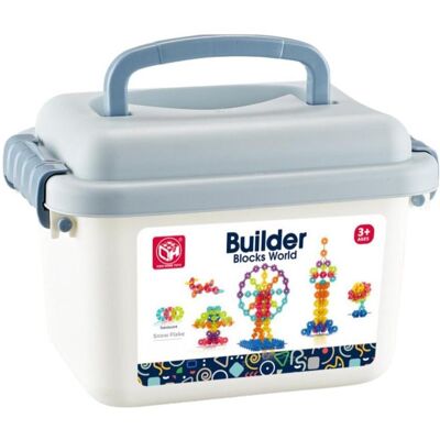 Lean Toys Lean Schneeflocken-Bausatz Im Tragekoffer 140 Teile Lean Toys Lean Schneeflocken-Bausatz Im Tragekoffer 140 Teile