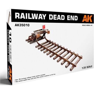 AK Interactive RAILWAY DEAD END 1/35 AK Interactive RAILWAY DEAD END 1/35