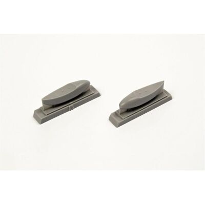 CMK Vampire Mk.I Underwing Slipper Tanks(2pc for SH kit CMK Vampire Mk.I Underwing Slipper Tanks(2pc for SH kit