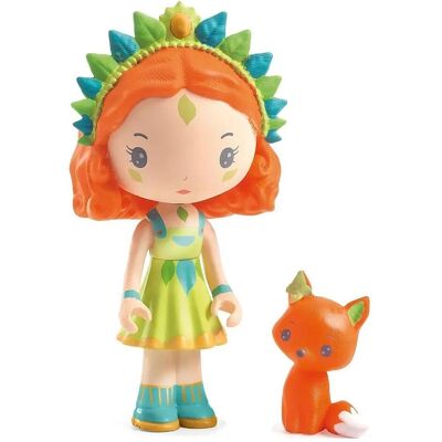 Maison des bois de Sylvia & fox Tinyly Djeco - Miniaturhaus mit Naturlandschaft Maison des bois de Sylvia & fox Tinyly Djeco - Miniaturhaus mit Naturlandschaft