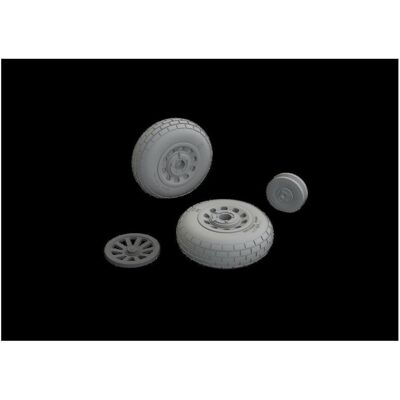 Eduard P-51B/C wheels block tread Eduard P-51B/C wheels block tread