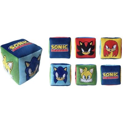Lyo Peluche Cubo Sonic The Hedgehog 25x25cm (25 cm) Lyo Peluche Cubo Sonic The Hedgehog 25x25cm (25 cm)
