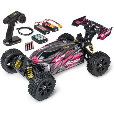 Carson 1:8 Akuma Buggy 4WD 100% RTR pink (RTR Ready-to-Run) Carson 1:8 Akuma Buggy 4WD 100% RTR pink (RTR Ready-to-Run)