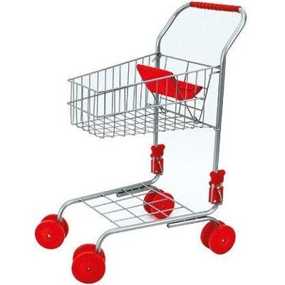 Kaufladen Zubehör, Einkaufswagen Metall Kaufladen Zubehör, Einkaufswagen Metall