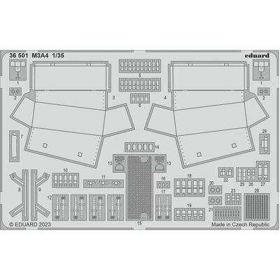 Eduard M3A4 1/35 I LOVE KITS Eduard M3A4 1/35 I LOVE KITS