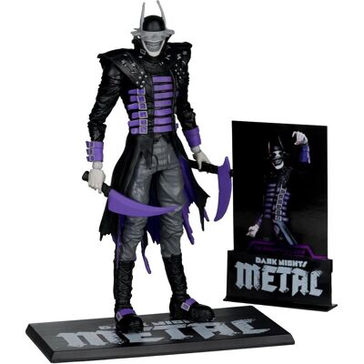 McFarlane DC Multiverse Actionfigur The Batman Who Laughs (B&W with accent) (Gold Label) 18 cm McFarlane DC Multiverse Actionfigur The Batman Who Laughs (B&W with accent) (Gold Label) 18 cm