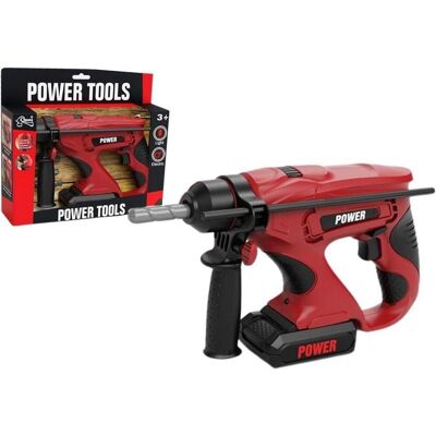 Lean Toys Akkubetriebener Bohrer Lean Toys Akkubetriebener Bohrer
