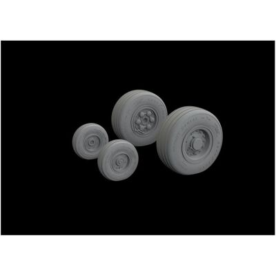 Eduard Tornado GR.4 wheels 1/32 for ITALERI Eduard Tornado GR.4 wheels 1/32 for ITALERI