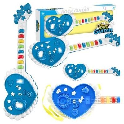Maksik Interaktive Gitarre für Kinder, blau Maksik Interaktive Gitarre für Kinder, blau