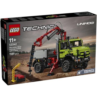 Mercedes-Benz Unimog U mit Kran (42242, LEGO Technic) Mercedes-Benz Unimog U mit Kran (42242, LEGO Technic)