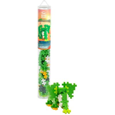 Plus Plus Elefant - 100 Stück Tube - Spielzeug Plus Plus Elefant - 100 Stück Tube - Spielzeug