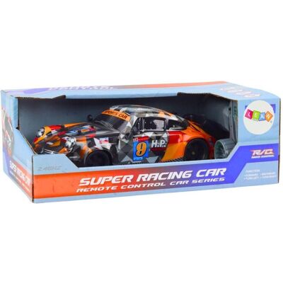 Lean Toys RC-Auto 1:18 orange Lean Toys RC-Auto 1:18 orange