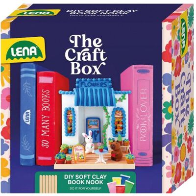 Lena Soft Clay Book Nook, Faltschachtel Lena Soft Clay Book Nook, Faltschachtel
