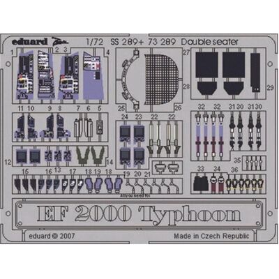 Eduard EF 2000 Typhoon Double seater für Revell-Bausatz Eduard EF 2000 Typhoon Double seater für Revell-Bausatz