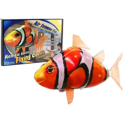 Lean Toys Orangefarbener Clownfisch R/C Lean Toys Orangefarbener Clownfisch R/C