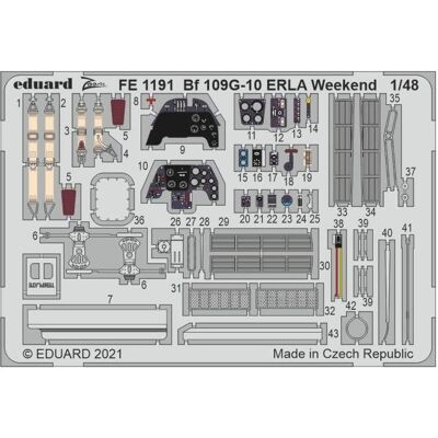 Eduard Bf 109G-10 ERLA Weekend 1/48 for Eduard Bf 109G-10 ERLA Weekend 1/48 for