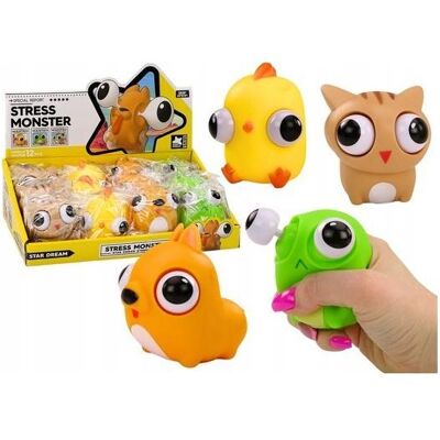 Lean Toys Anti-Stress-Spielzeug, fröhliches Squishy-Monster MIX Lean Toys Anti-Stress-Spielzeug, fröhliches Squishy-Monster MIX