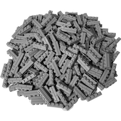 1x4 Mauersteine Hellgrau - 100 Stück (15533, LEGO Zubehör) 1x4 Mauersteine Hellgrau - 100 Stück (15533, LEGO Zubehör)