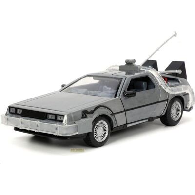 Jada Retour vers le Futur II DeLorean Time Machine 1/24 métal Hollywood Rides Jada Retour vers le Futur II DeLorean Time Machine 1/24 métal Hollywood Rides