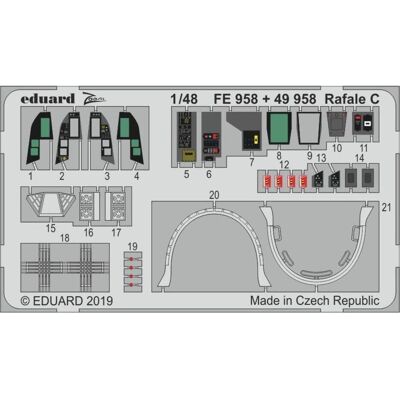 Eduard Rafale C for Revell Eduard Rafale C for Revell