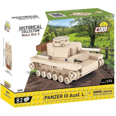 Cobi H.C. WWII Panzer III Ausf.L 1:72 Cobi H.C. WWII Panzer III Ausf.L 1:72