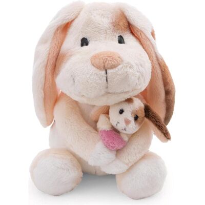 NICI Plüsch Hase mit Kind beige 20cm (20 cm) NICI Plüsch Hase mit Kind beige 20cm (20 cm)