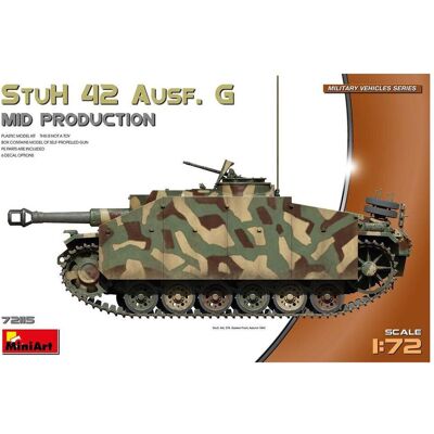 Mini art 1:72 StuH 42 Ausf. G Mit. Produktion Mini art 1:72 StuH 42 Ausf. G Mit. Produktion