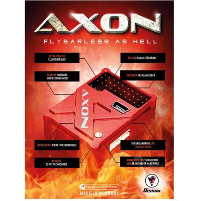 BavarianDemon AXON, Flybarless-System BavarianDemon AXON, Flybarless-System
