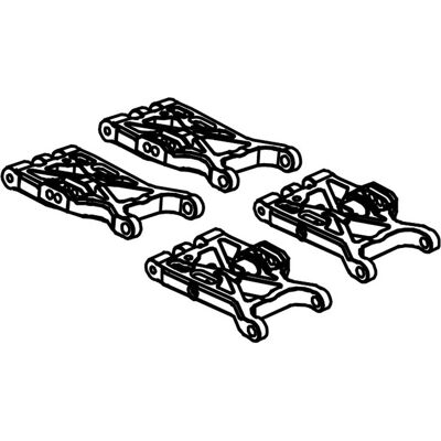 Absima Lower Suspension Arm Set F/R Absima Lower Suspension Arm Set F/R
