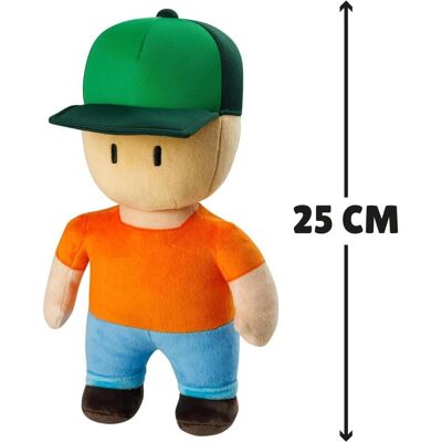 Rocco Giocattoli Stumble Guys - Peluche 25 cm: Mr. Stumble (25 cm) Rocco Giocattoli Stumble Guys - Peluche 25 cm: Mr. Stumble (25 cm)
