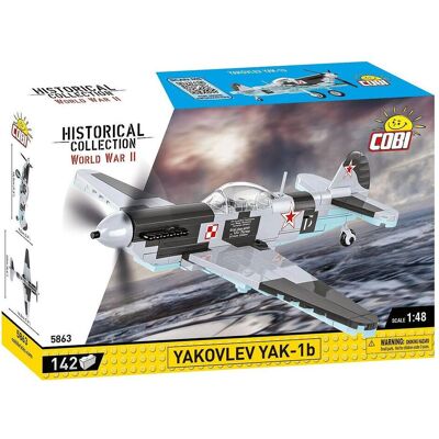 Cobi Historical Collection 5863 - YAKOVLEV YAK-1B Easy Planes Cobi Historical Collection 5863 - YAKOVLEV YAK-1B Easy Planes